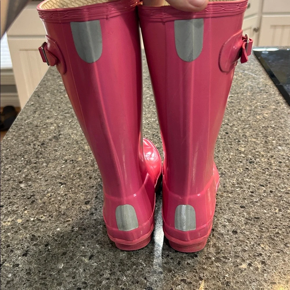 Hunter Vibrant Pink Tall Boots - Picture 4 of 5